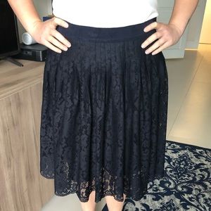 Ann Taylor lace skirt